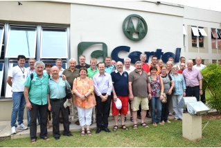 Alemães conhecem tecnologia da Certel e da Certel Energia