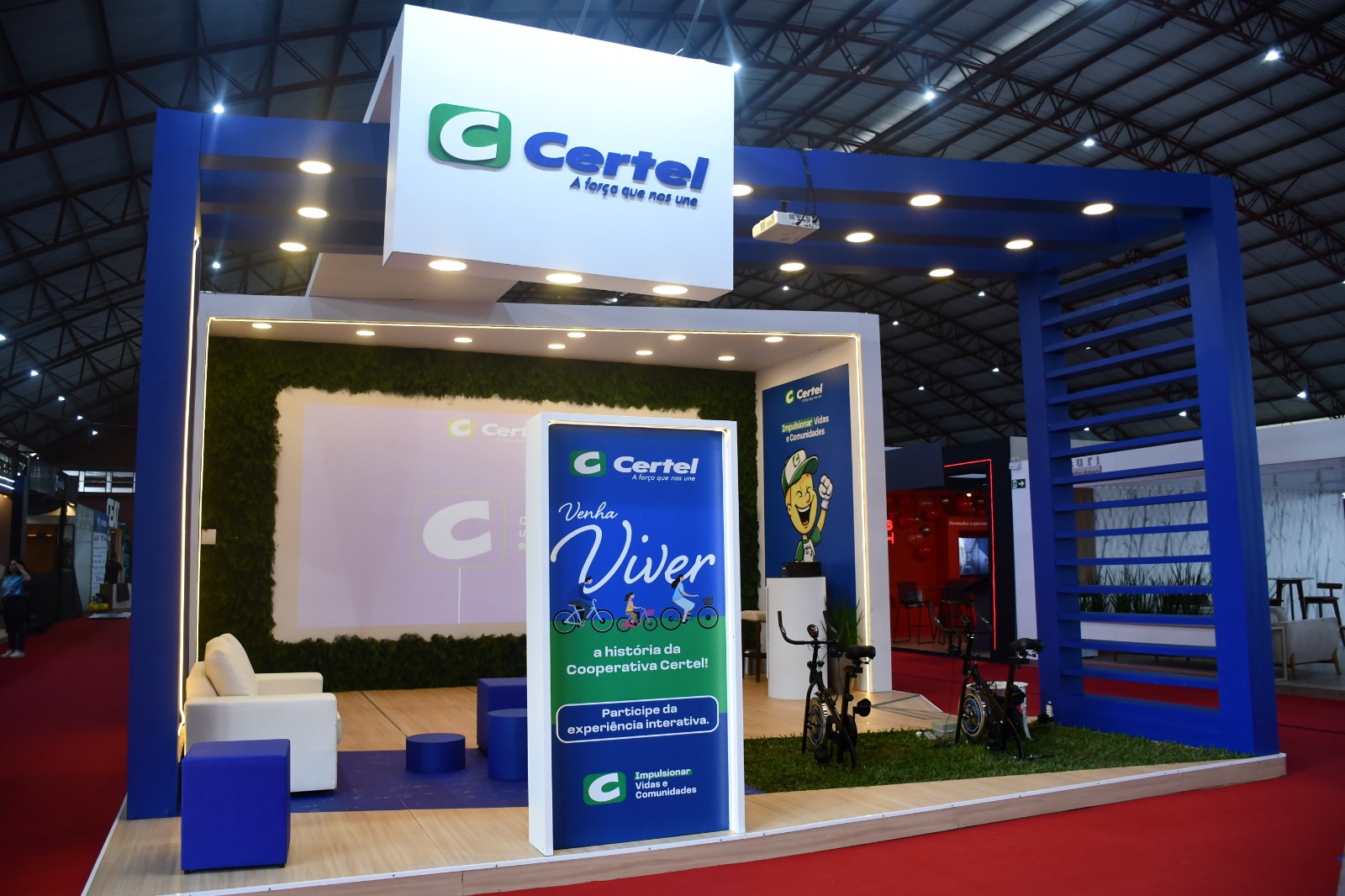 Certel impulsiona vidas e comunidades na Expovale + Construmóbil